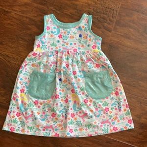 UPF 50 mermaid print dress